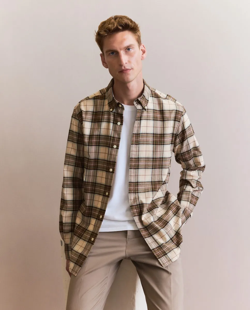 Мужская спортивная рубашка из фланели с длинным рукавом Emidio Tucci, светло-серый
Мужская спортивная рубашка из фланели с длинным рукавом Emidio Tucci, светло-серый