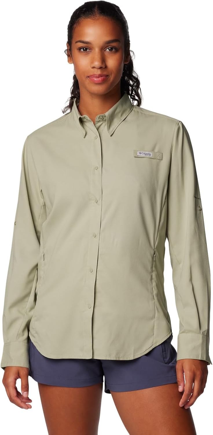 Columbia Women's PFG Tamiami II UPF 40 рубашка для рыбалки с длинным рукавом, Safari
Columbia Women's PFG Tamiami II UPF 40 рубашка для рыбалки с длинным рукавом, Safari