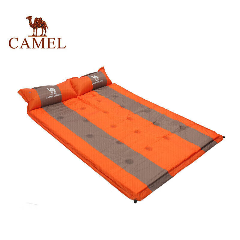 Двойной автоматический надувной коврик Camel для улицы с подушкой для весенних прогулок и кемпинга. Двойной влагостойкий коврик. Спальный коврик A8W05002. Оранжевый и серый.
Двойной автоматический надувной коврик Camel для улицы с подушкой для весенних прогулок и кемпинга. Двойной влагостойкий коврик. Спальный коврик A8W05002. Оранжевый и серый.