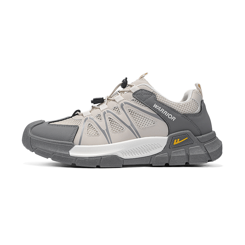WARRIOR Мужские низкие повседневные кроссовки Abrasion Resistant, Lightweight и Breathable, цвет beige dark gray
WARRIOR Мужские низкие повседневные кроссовки Abrasion Resistant, Lightweight и Breathable, цвет beige dark gray