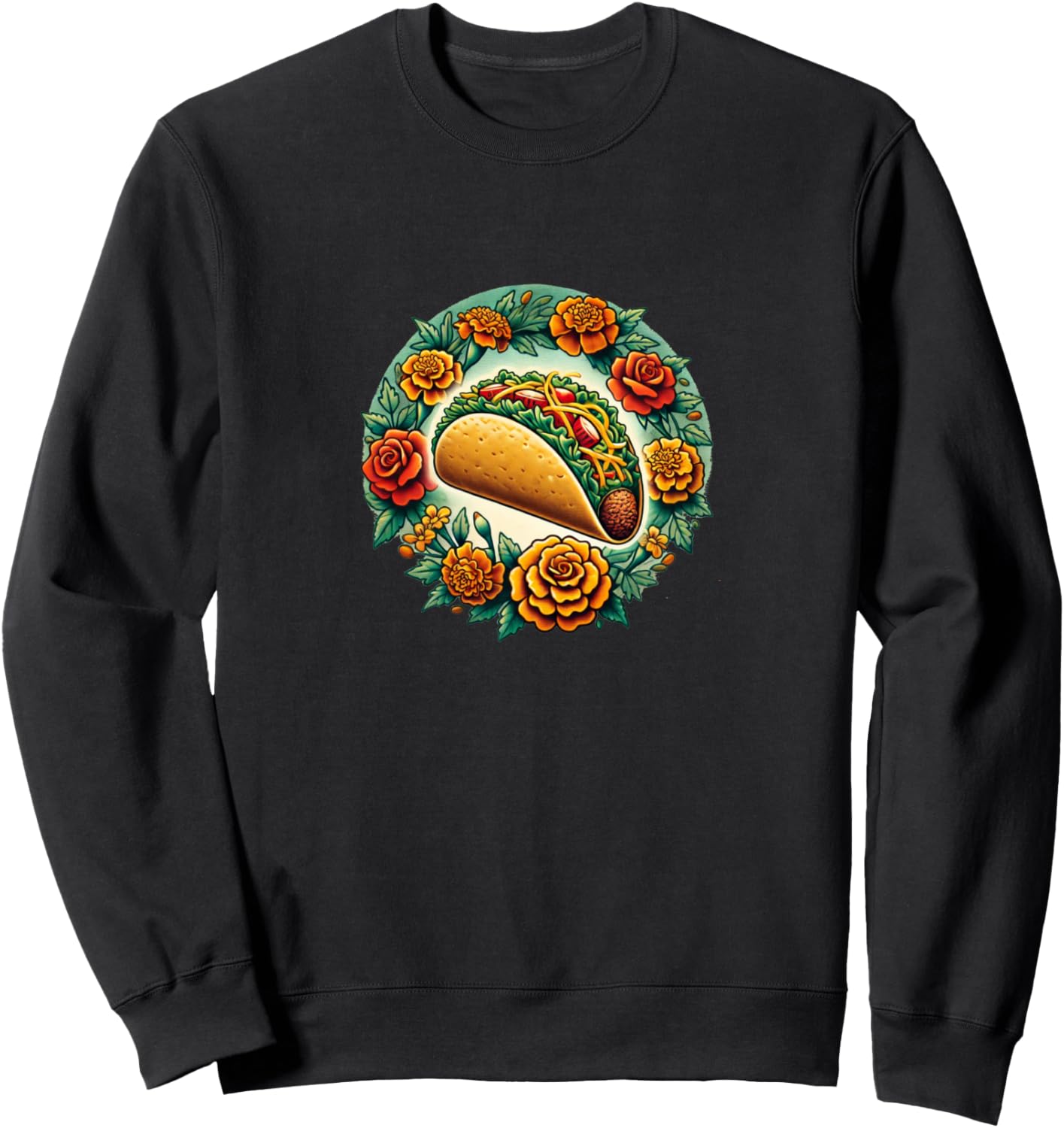 Иллюстрация тако, толстовка с надписью «Королева тако» Taco Lover Snugg, черный
Иллюстрация тако, толстовка с надписью «Королева тако» Taco Lover Snugg, черный