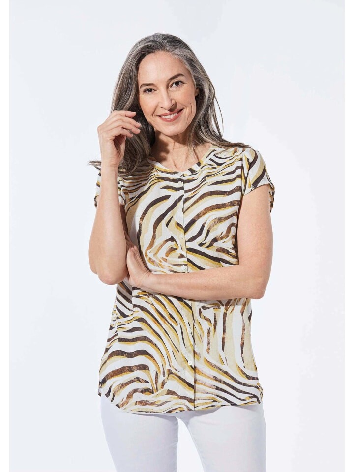 Блуза GOLDNER, цвет beige/gemustert
Блуза GOLDNER, цвет beige/gemustert