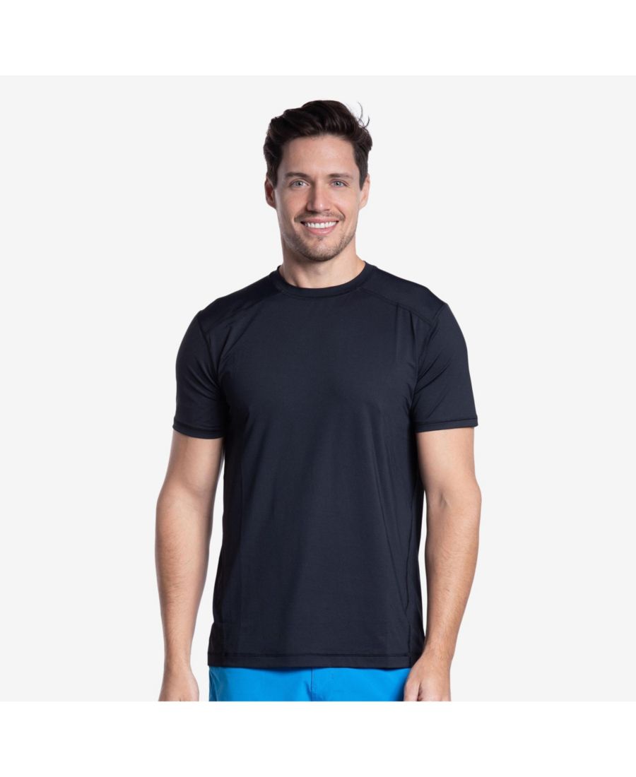 Мужская футболка с коротким рукавом и защитой от солнца UPF 50+ BloqUV, Black
Мужская футболка с коротким рукавом и защитой от солнца UPF 50+ BloqUV, Black