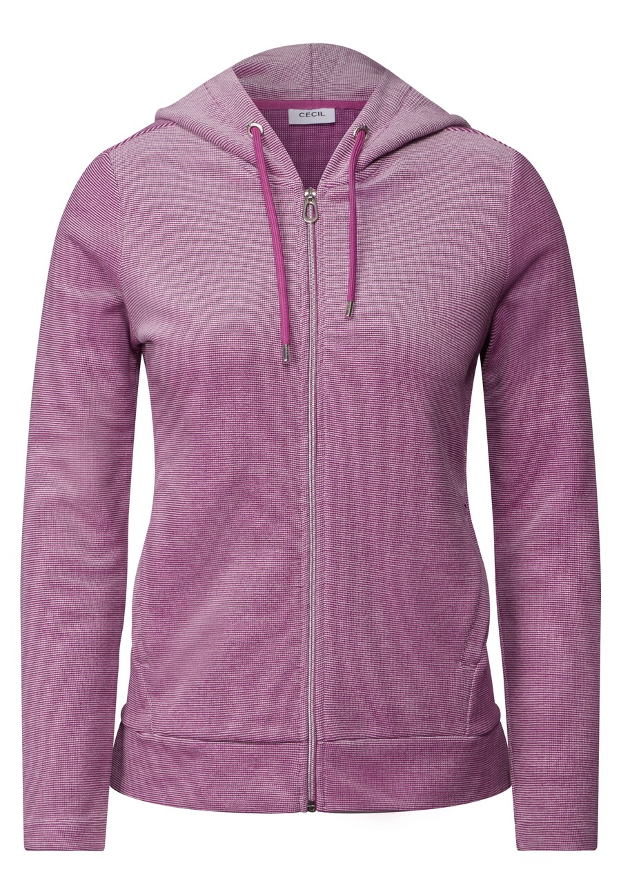 Толстовка с капюшоном на молнии CECIL, розовый 
Толстовка с капюшоном на молнии CECIL, розовый