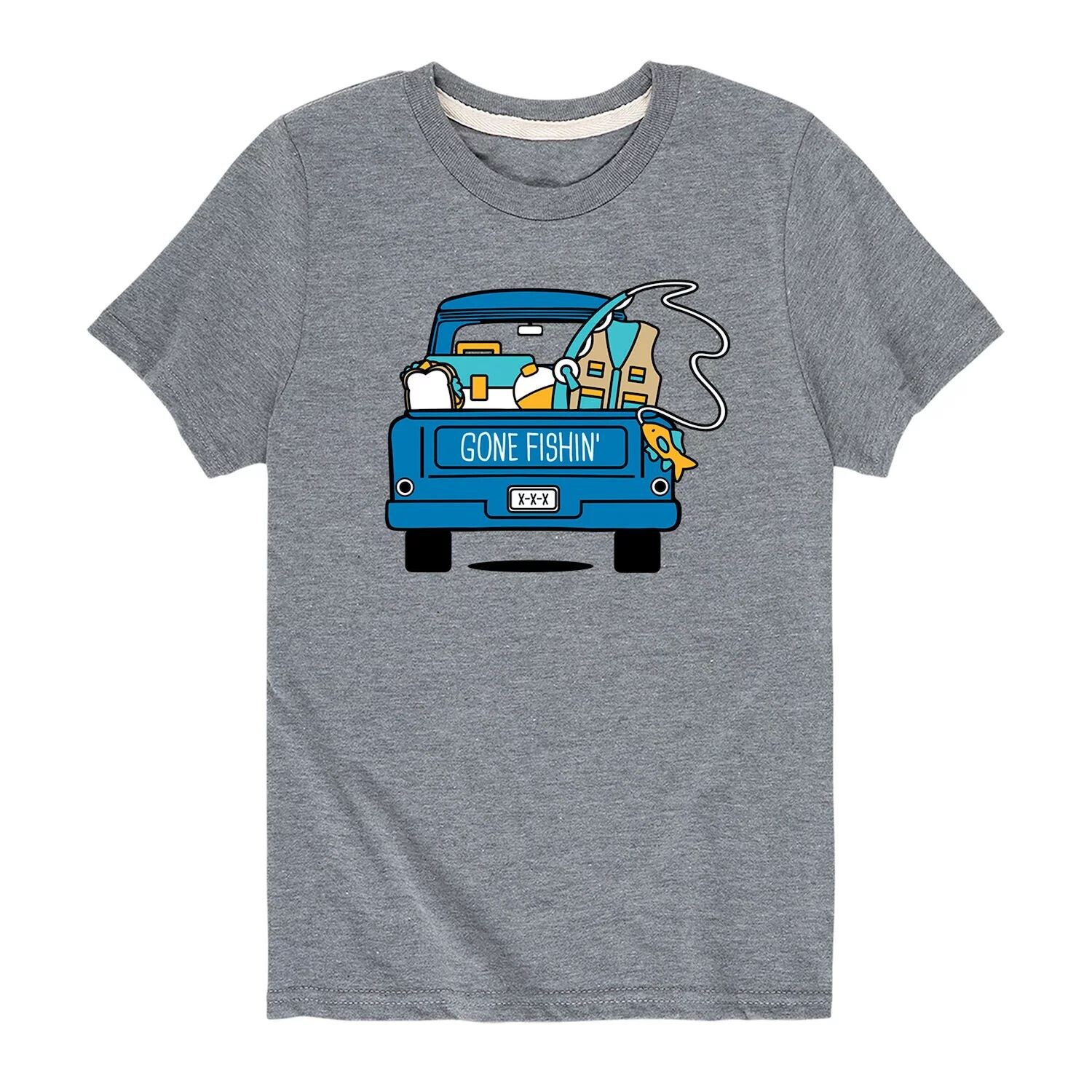 Футболка с рисунком «Gone Fishin' Truck» для мальчиков 8–20 лет Licensed Character
Футболка с рисунком «Gone Fishin' Truck» для мальчиков 8–20 лет Licensed Character