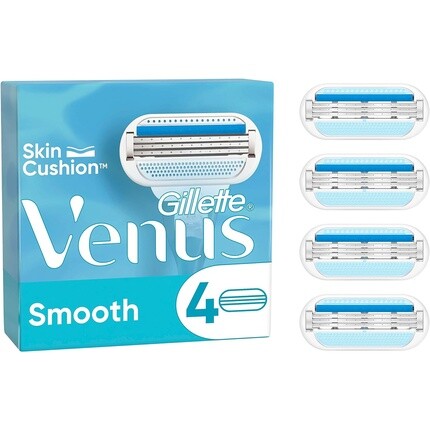 Лезвия для женской бритвы Gillette Venus Smooth, 4 сменных лезвия, лезвие с 3-кратной защитой, которое адаптируется к контуру тела
Лезвия для женской бритвы Gillette Venus Smooth, 4 сменных лезвия, лезвие с 3-кратной защитой, которое адаптируется к контуру тела