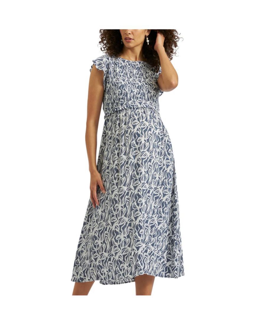 Платье для кормления грудью Ripe Edie Ripe Maternity, Washed indigo / white
Платье для кормления грудью Ripe Edie Ripe Maternity, Washed indigo / white