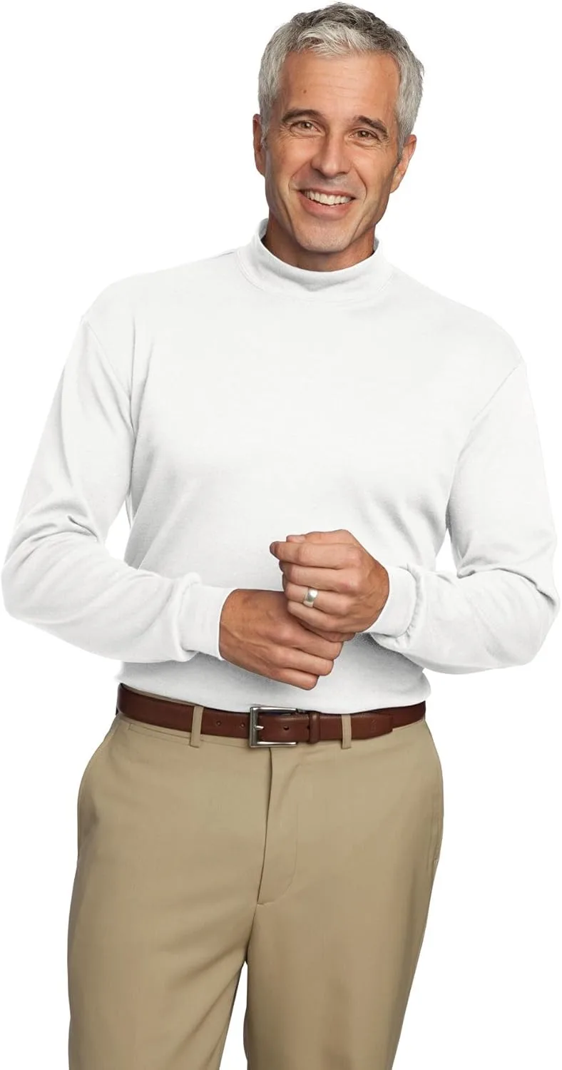 Port Authority Interlock Knit Mock Turtleneck
Port Authority Interlock Knit Mock Turtleneck