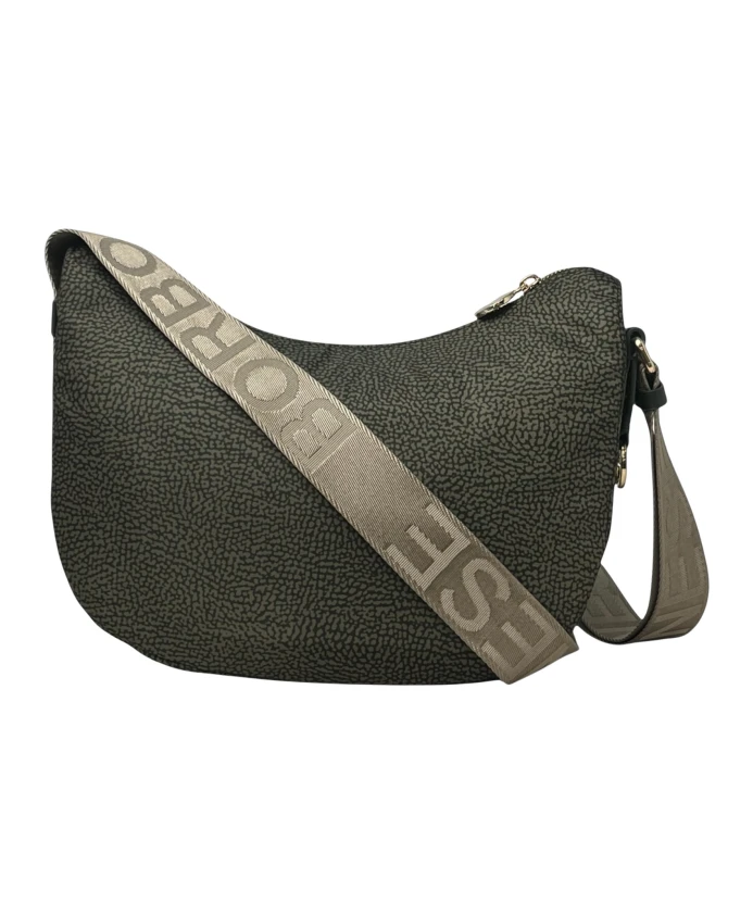 Маленькая сумка Luna Borbonese, зеленый
Маленькая сумка Luna Borbonese, зеленый