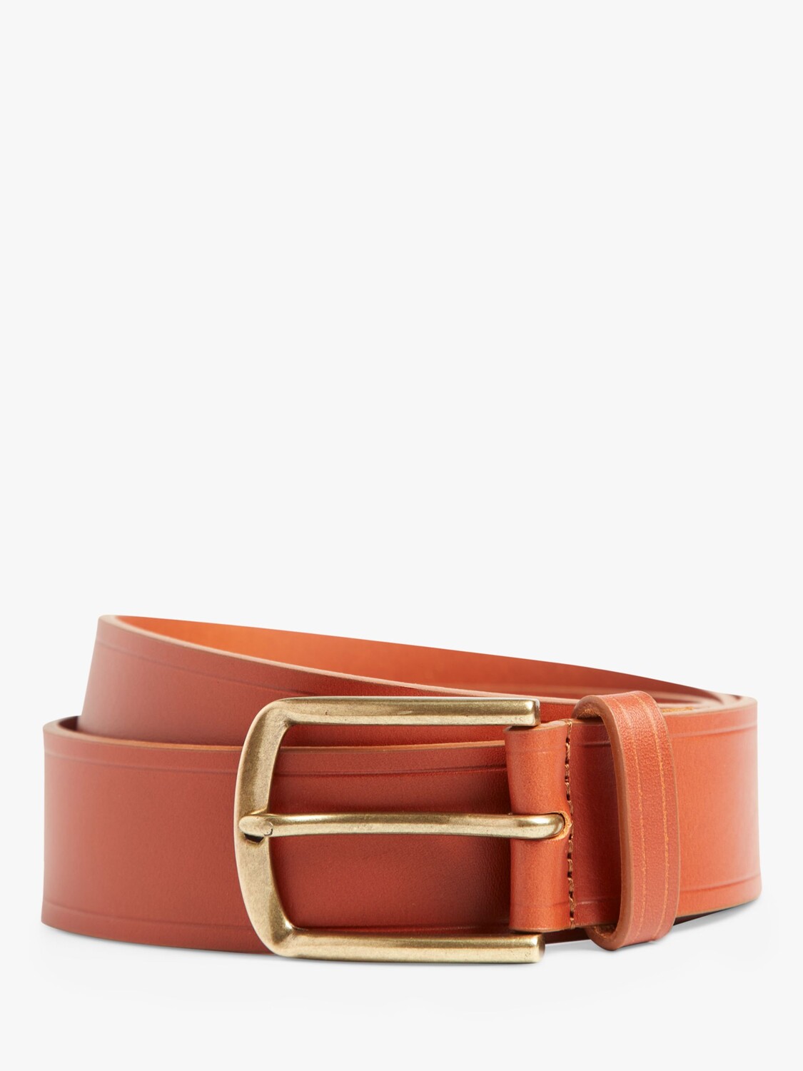 Кожаный джинсовый ремень Simon Carter, коричневый
Кожаный джинсовый ремень Simon Carter, коричневый