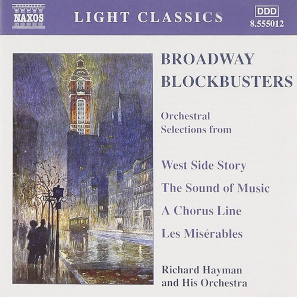 Диск CD Broadway Blockbusters - Richard Hayman
Диск CD Broadway Blockbusters - Richard Hayman