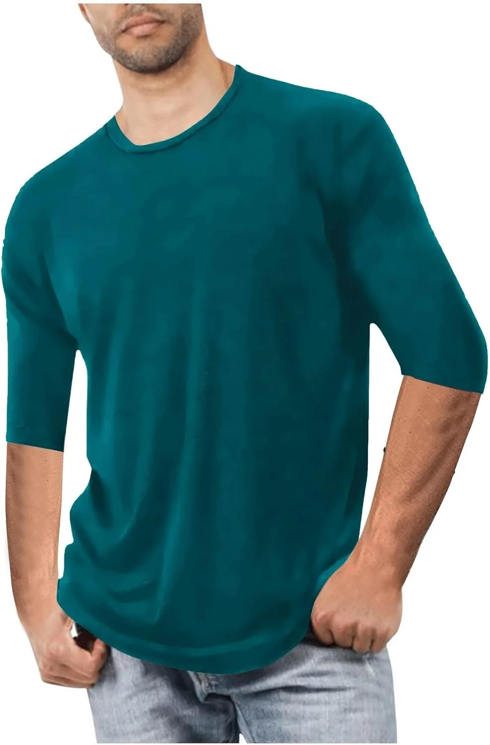 Мужская футболка с коротким рукавом Casual Big and Tall Crewneck
Мужская футболка с коротким рукавом Casual Big and Tall Crewneck