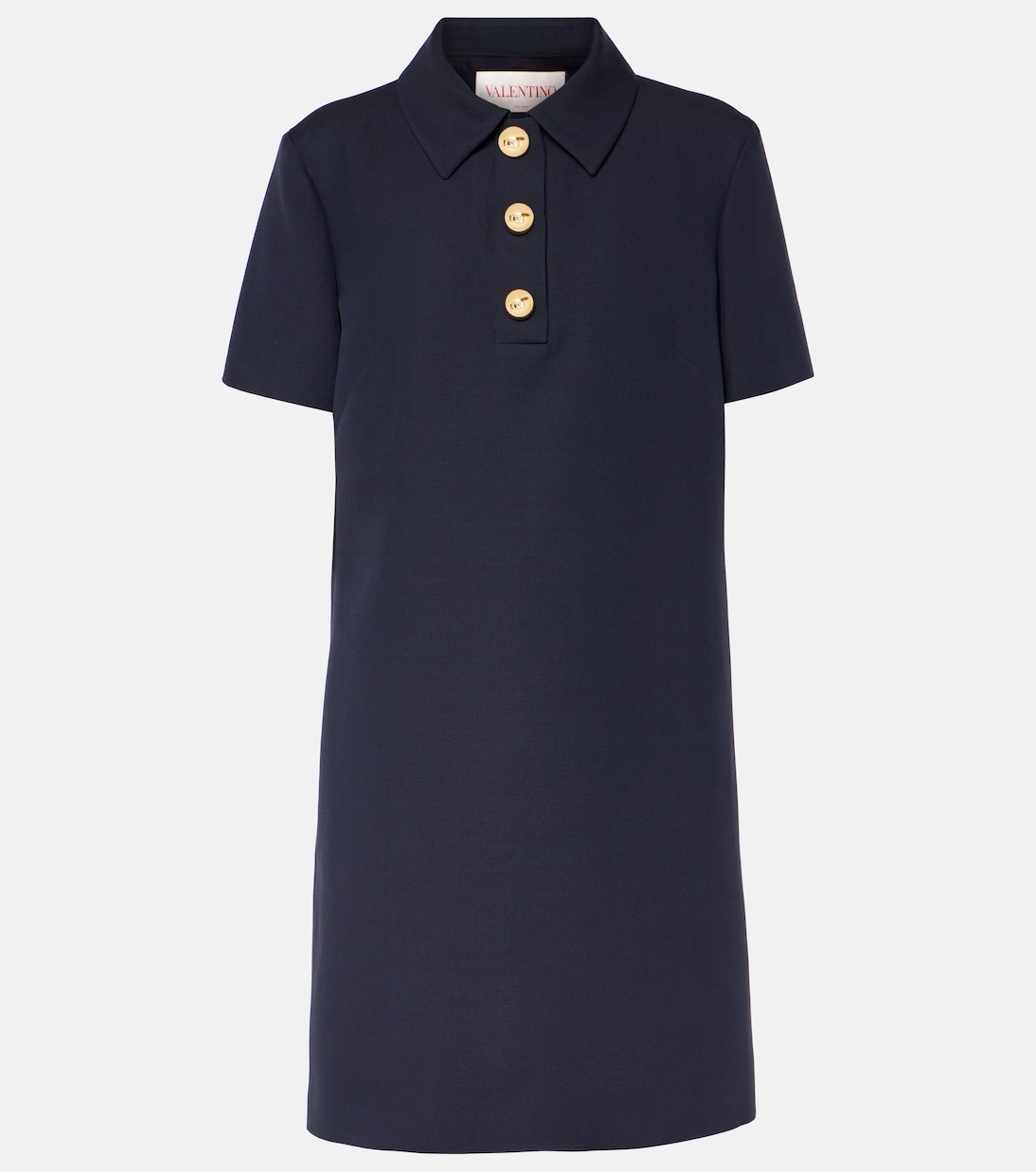 Мини-платье Crêpe Couture Valentino, темно-синий
Мини-платье Crêpe Couture Valentino, темно-синий