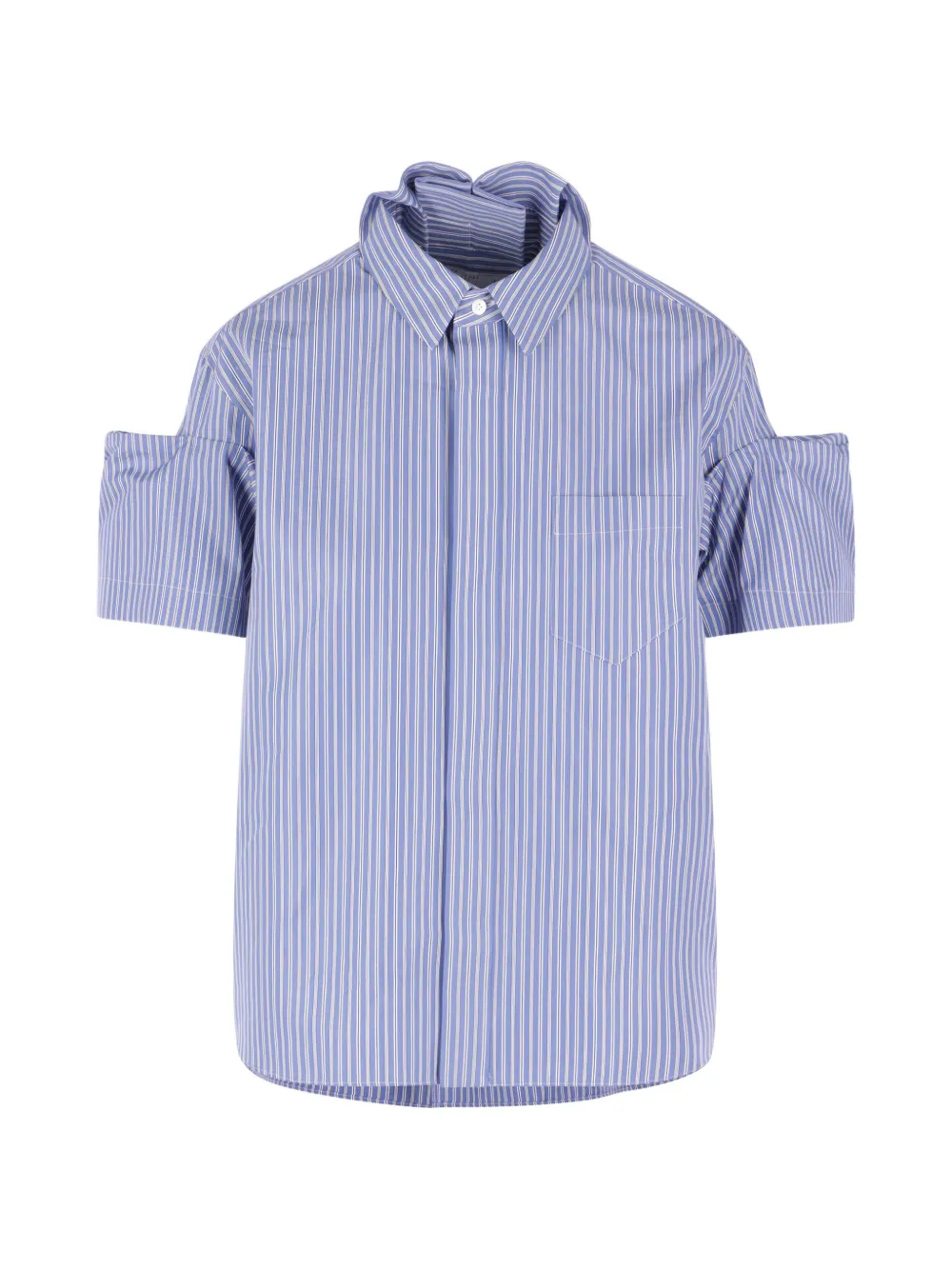 Рубашка в полоску Sacai, синий
Рубашка в полоску Sacai, синий