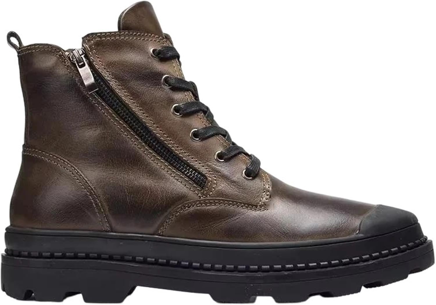 Мужские зимние кожаные ботинки ретро стиля, ручной работы, из коровьей кожи, для улицы, теплые и удобные, средние по голенище, ботинки Generic, коричневый
Мужские зимние кожаные ботинки ретро стиля, ручной работы, из коровьей кожи, для улицы, теплые и удобные, средние по голенище, ботинки Generic, коричневый