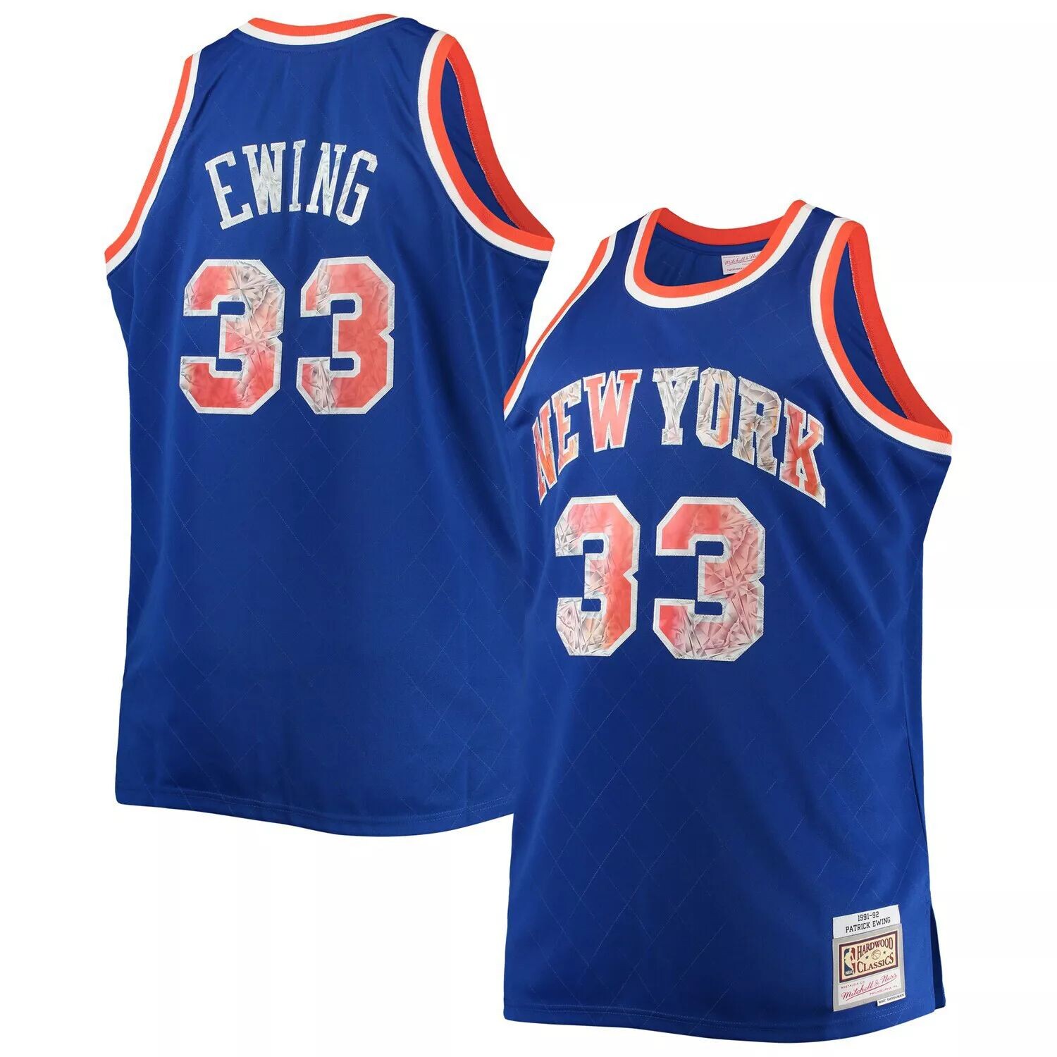 Мужская синяя майка НБА Mitchell & Ness Патрик Юинг New York Knicks Big & Tall 1991-92 годов с бриллиантами и 75-летием НБА Diamond Swingman, Синий, Мужская синяя майка НБА Mitchell & Ness Патрик Юинг New York Knicks Big & Tall 1991-92 годов с бриллиантам
Мужская синяя майка НБА Mitchell & Ness Патрик Юинг New York Knicks Big & Tall 1991-92 годов с бриллиантами и 75-летием НБА Diamond Swingman, Синий, Мужская синяя майка НБА Mitchell & Ness Патрик Юинг New York Knicks Big & Tall 1991-92 годов с бриллиантам