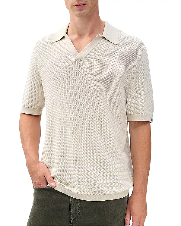 Свитер с коротким рукавом "Харви" с шевроном Rag & Bone, белый
Свитер с коротким рукавом "Харви" с шевроном Rag & Bone, белый