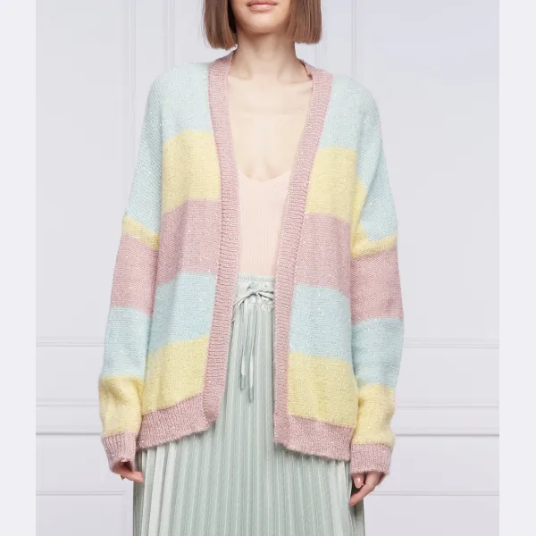 Открытый кардиган свободного кроя с добавлением шерсти Liu Jo, мультиколор
Открытый кардиган свободного кроя с добавлением шерсти Liu Jo, мультиколор