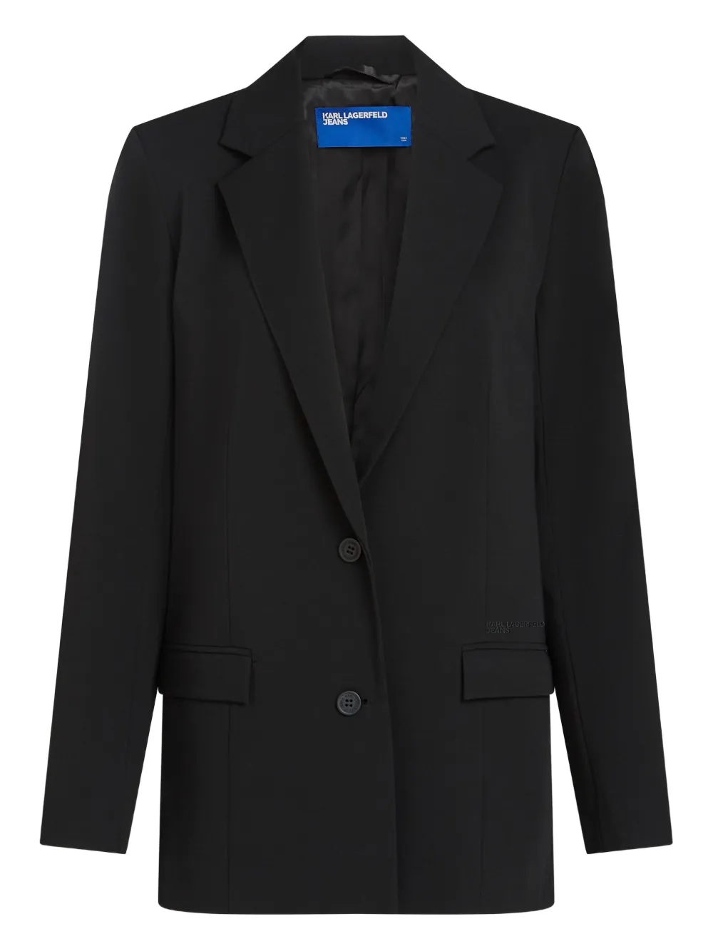 Блейзер с вышитым логотипом Karl Lagerfeld Jeans, черный
Блейзер с вышитым логотипом Karl Lagerfeld Jeans, черный