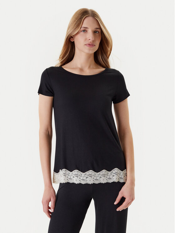 Пижамная футболка стандартный крой 3Z123M314 United Colors Of Benetton, черный
Пижамная футболка стандартный крой 3Z123M314 United Colors Of Benetton, черный