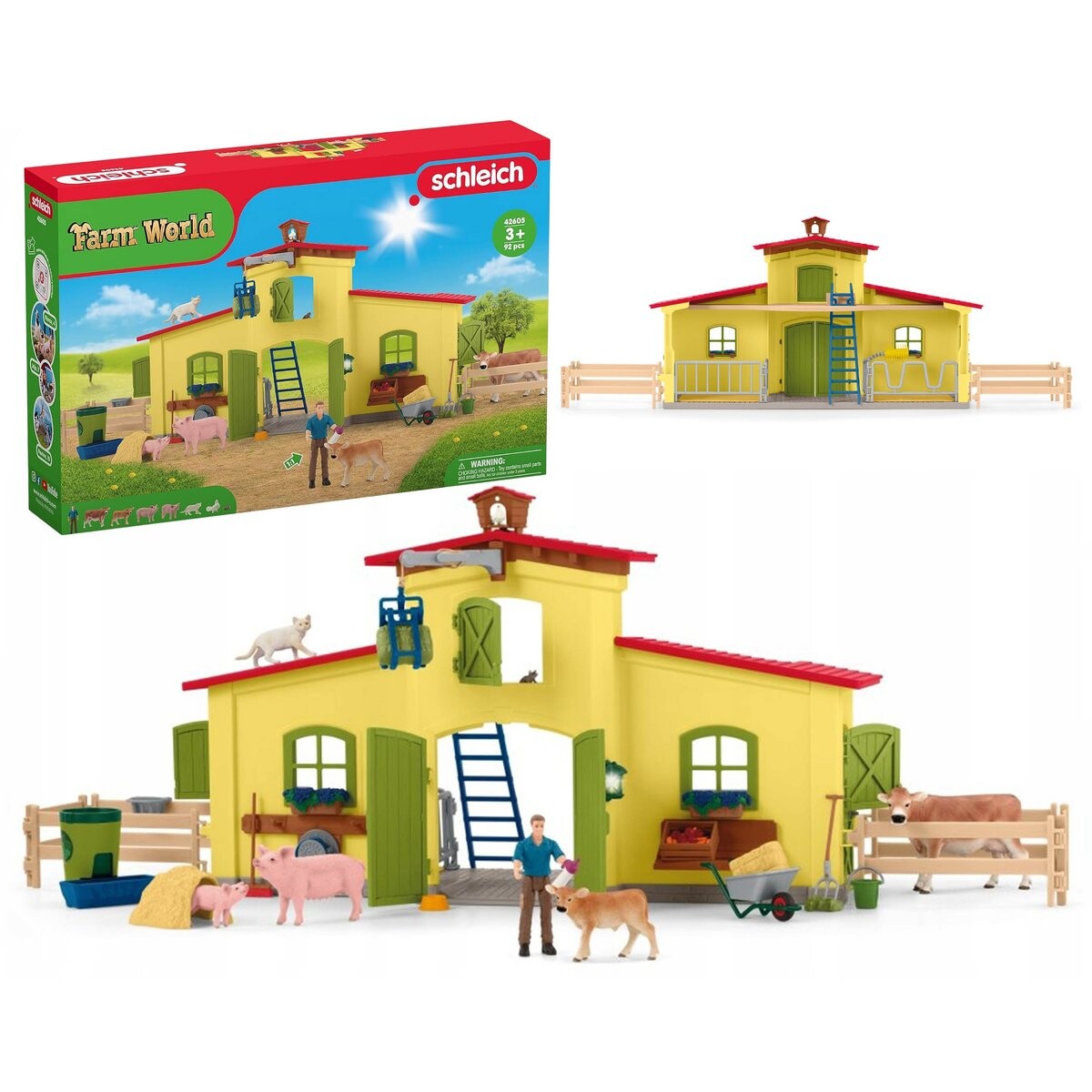 SLH42605 Schleich Farm World - Большая ферма с животными и аксессуарами, набор из 3+ фигурок
SLH42605 Schleich Farm World - Большая ферма с животными и аксессуарами, набор из 3+ фигурок