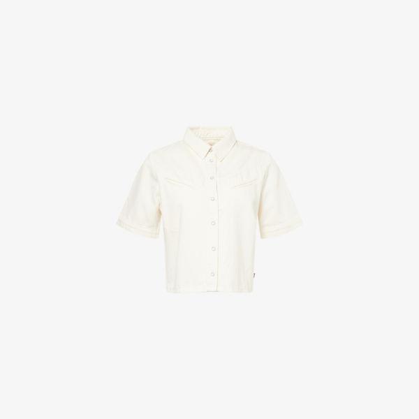 Рубашка джинсовая Levis Rinoa с коротким рукавом, белый
Рубашка джинсовая Levis Rinoa с коротким рукавом, белый