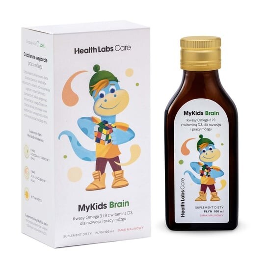Health Labs Care MyKids Brain 100мл со вкусом малины
Health Labs Care MyKids Brain 100мл со вкусом малины
