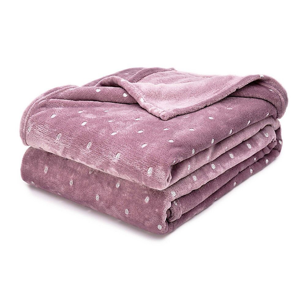SUPERIOR Пушистое плюшевое флисовое декоративное одеяло средней тяжести, цвет Mauve
SUPERIOR Пушистое плюшевое флисовое декоративное одеяло средней тяжести, цвет Mauve