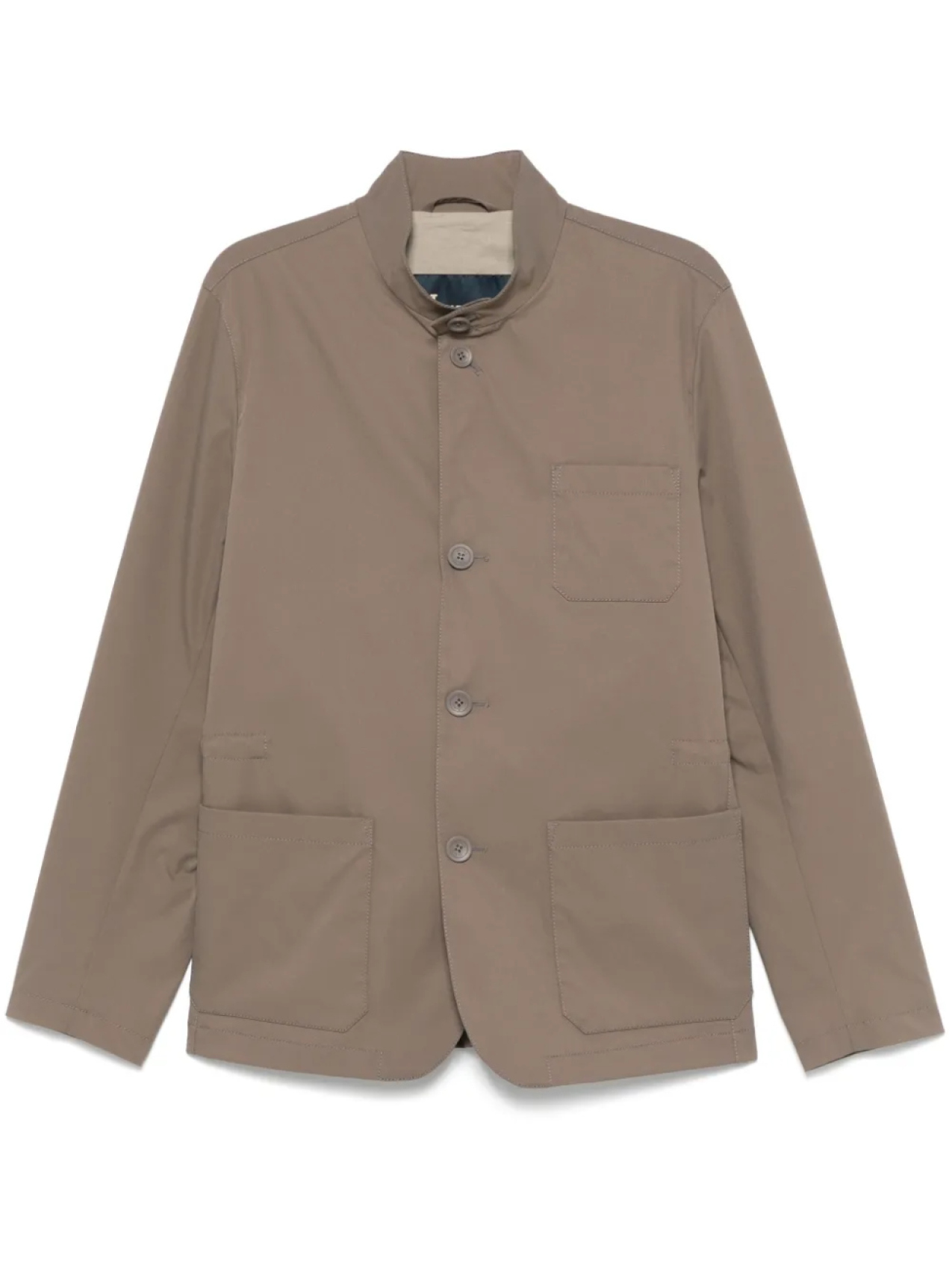 Куртка Herno с воротником-стойкой, коричневый 
Куртка Herno с воротником-стойкой, коричневый