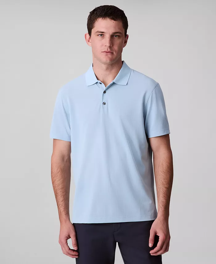 Мужская поло с коротким рукавом из стретч-жаккарда Calvin Klein, синий
Мужская поло с коротким рукавом из стретч-жаккарда Calvin Klein, синий