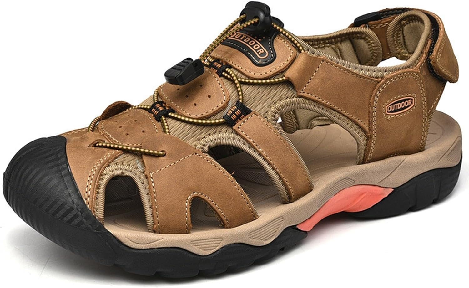 Мужские летние спортивные сандалии с закрытым носком, повседневные сандалии с вырезами, пляжные сандалии, дышащая сетка, сандалии без застежки, для прогулок по воде, походные спортивные сандалии для мужчин Generic, коричневый
Мужские летние спортивные сандалии с закрытым носком, повседневные сандалии с вырезами, пляжные сандалии, дышащая сетка, сандалии без застежки, для прогулок по воде, походные спортивные сандалии для мужчин Generic, коричневый