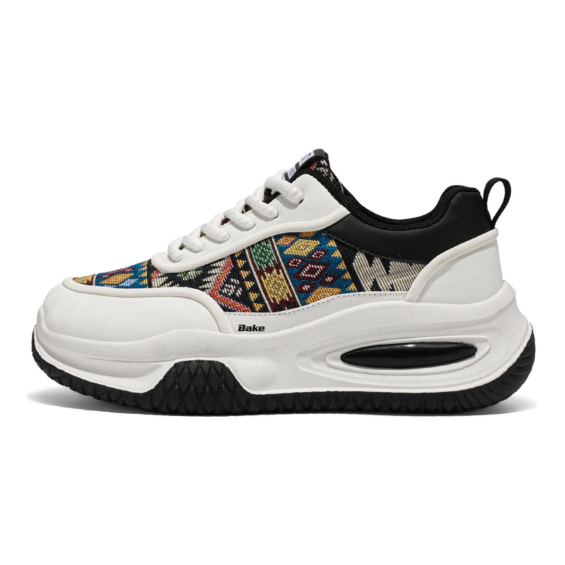 Низкие, износостойкие, нескользящие, массивные, мужские кроссовки BAKE, White Black
Низкие, износостойкие, нескользящие, массивные, мужские кроссовки BAKE, White Black