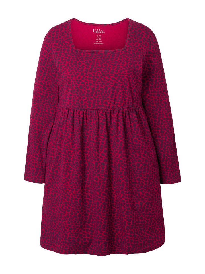 Длинная рубашка рубиново-красного цвета Ulla Popken
Длинная рубашка рубиново-красного цвета Ulla Popken