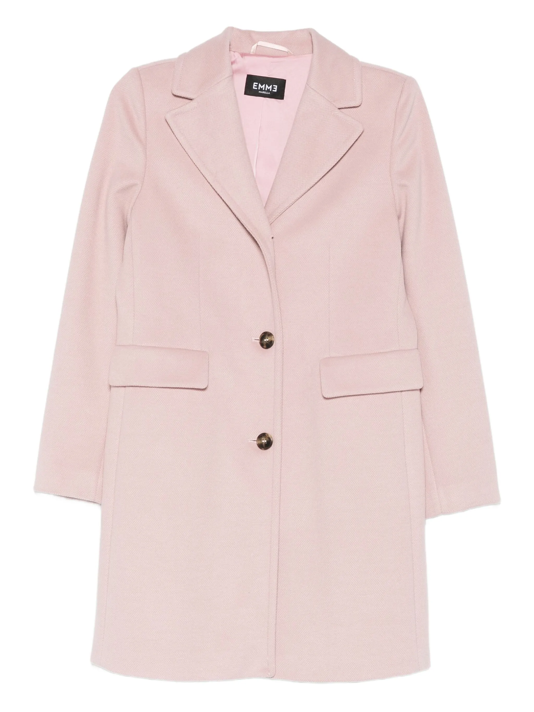 Однобортное пальто с заостренными лацканами Marella, розовый
Однобортное пальто с заостренными лацканами Marella, розовый