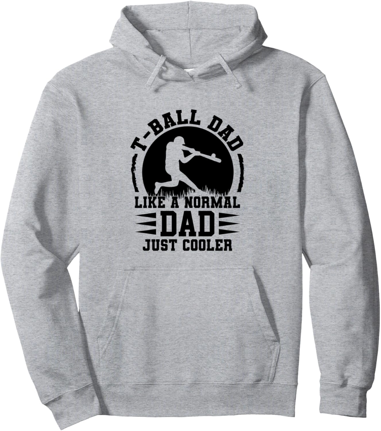 Папа-тиболист ничем не уступает обычному папе - Худи «Папа-тиболист» Daddy Tee-Ball Player, серый
Папа-тиболист ничем не уступает обычному папе - Худи «Папа-тиболист» Daddy Tee-Ball Player, серый