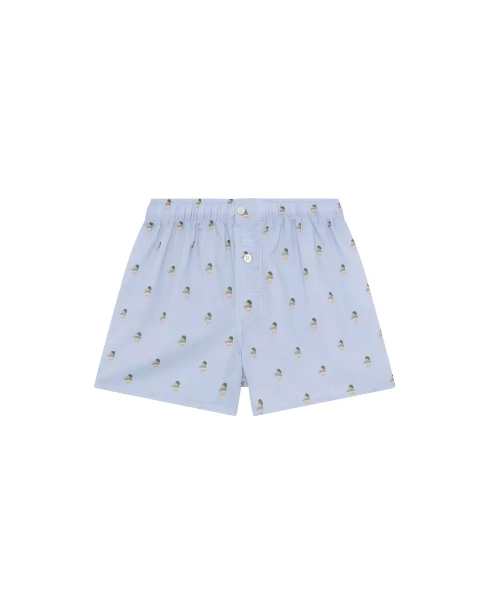 Детские боксеры из хлопка с принтом утки Kiff-Kiff, синий
Детские боксеры из хлопка с принтом утки Kiff-Kiff, синий