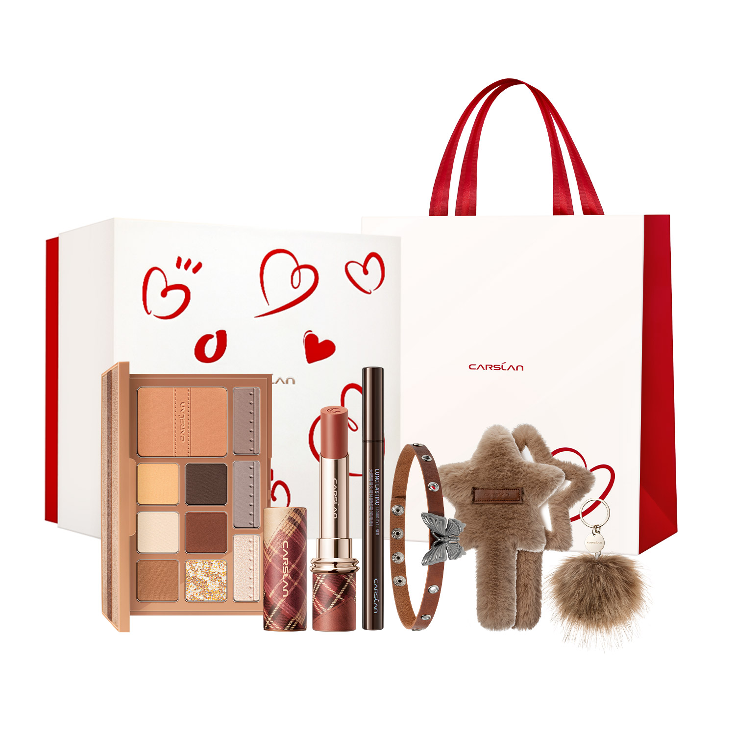 Наборы для макияжа Maillard Style Box: матовая контурная помада + тени для век + тушь + кисть *4 + салфетка *5 Carslan, maillard style box (mist kiss m773+overall palette 05+eyeliner pen 02 коричневый)
Наборы для макияжа Maillard Style Box: матовая контурная помада + тени для век + тушь + кисть *4 + салфетка *5 Carslan, maillard style box (mist kiss m773+overall palette 05+eyeliner pen 02 коричневый)