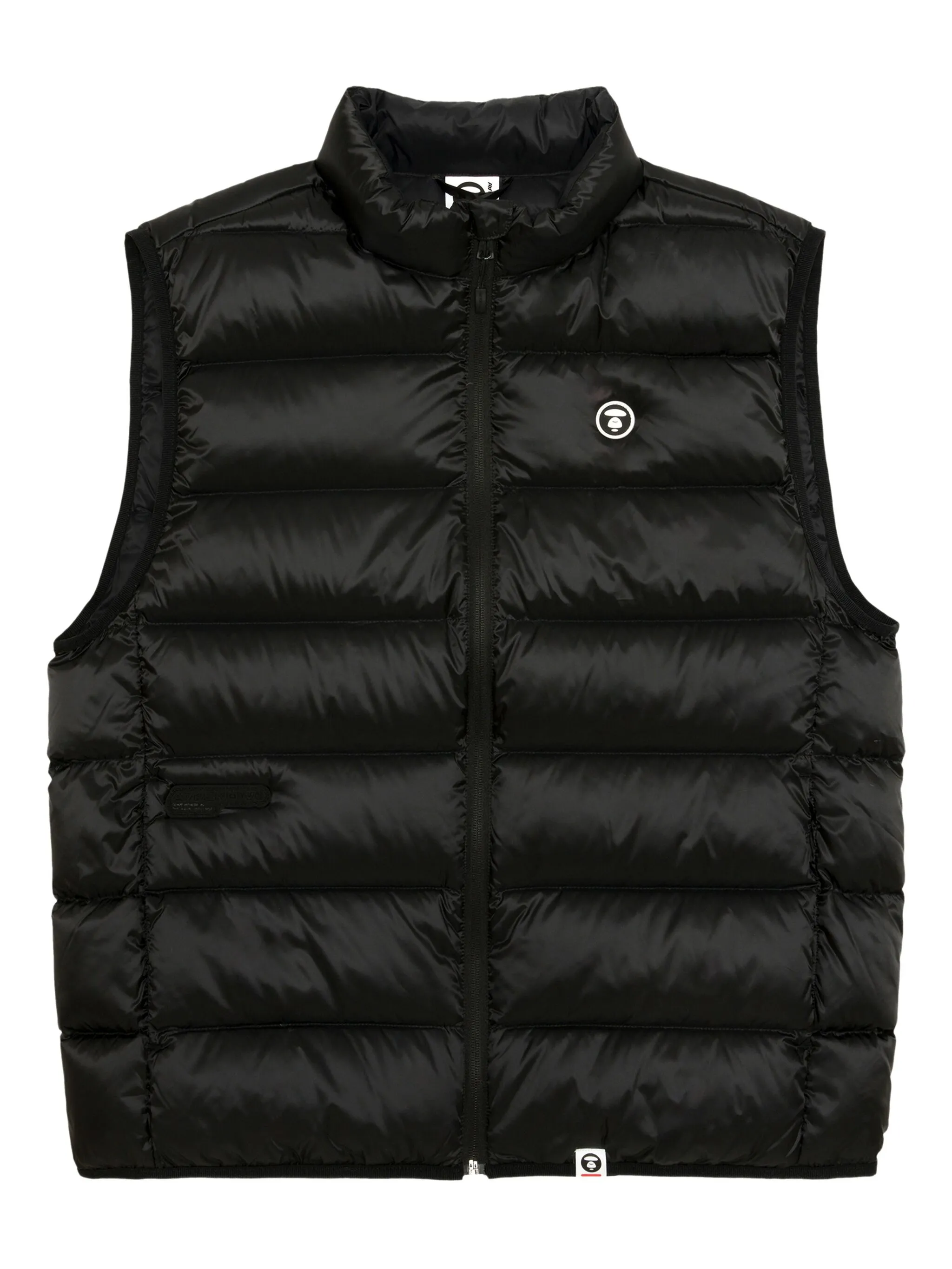 Стеганый жилет Moonface с логотипом Aape By A Bathing Ape, черный
Стеганый жилет Moonface с логотипом Aape By A Bathing Ape, черный