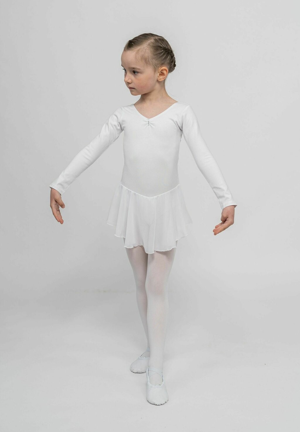 Танцевальный купальник BALLETTKLEID ANNA Tanzmuster, цвет weiß
Танцевальный купальник BALLETTKLEID ANNA Tanzmuster, цвет weiß