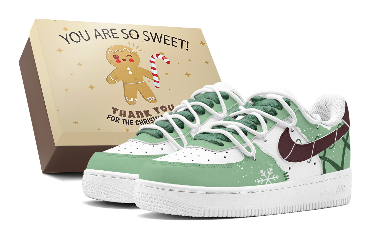 Air Force 1 Couple's, Matcha Icing Sugar, Snowflake, Ambient, Active Color Block низкие кроссовки для скейтбординга unisex Nike, красный зеленый
Air Force 1 Couple's, Matcha Icing Sugar, Snowflake, Ambient, Active Color Block низкие кроссовки для скейтбординга unisex Nike, красный зеленый