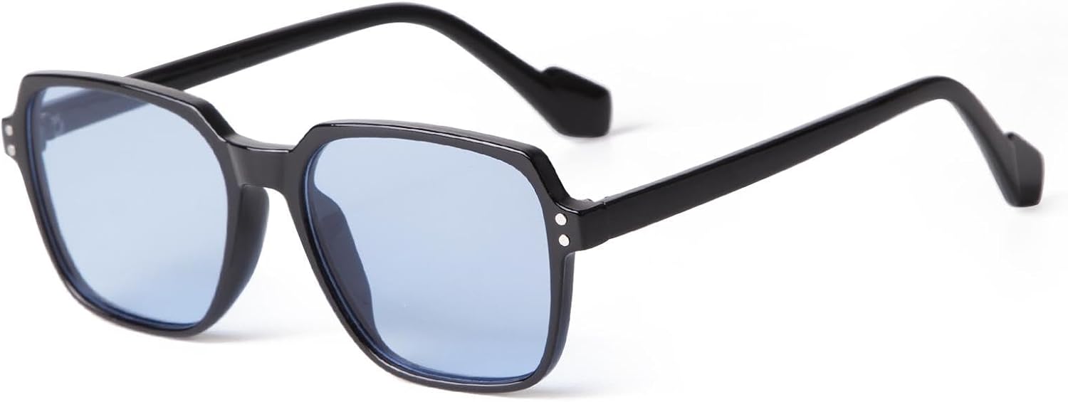 Ретро квадратные солнцезащитные очки, модные для женщин и мужчин, с заклепками, желто-голубые линзы, трендовые градиентные солнцезащитные очки с защитой от УФ-излучения UV400 WNCKSQ, C6
Ретро квадратные солнцезащитные очки, модные для женщин и мужчин, с заклепками, желто-голубые линзы, трендовые градиентные солнцезащитные очки с защитой от УФ-излучения UV400 WNCKSQ, C6