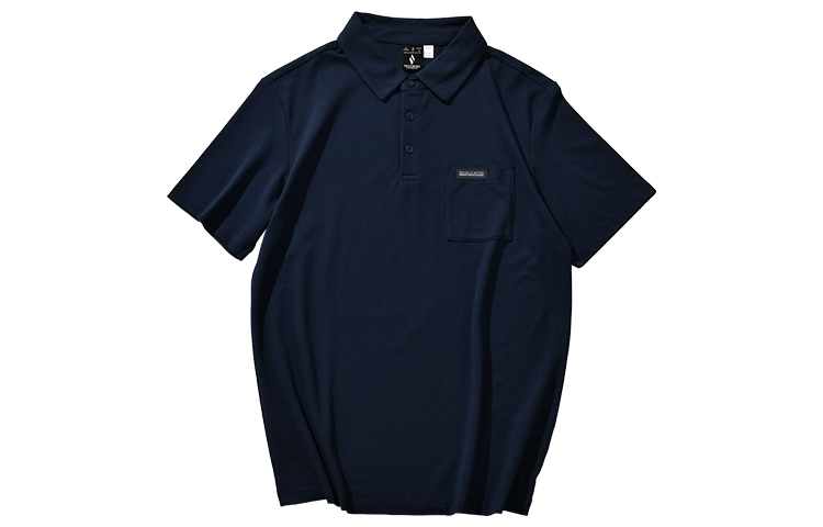 Футболка поло мужская тёмно-синяя Skechers 
Футболка поло мужская тёмно-синяя Skechers