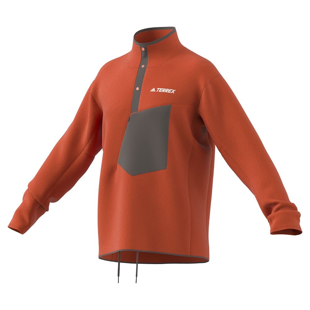 Толстовка adidas Xpl Pile Snap, оранжевый
Толстовка adidas Xpl Pile Snap, оранжевый