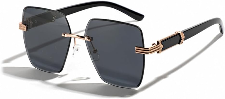 Солнцезащитные очки с градиентным покрытием для женщин и мужчин, для активного отдыха, с защитой от УФ-излучения, большие, без оправы, для водителей HCPIHF, C1 Full Gray
Солнцезащитные очки с градиентным покрытием для женщин и мужчин, для активного отдыха, с защитой от УФ-излучения, большие, без оправы, для водителей HCPIHF, C1 Full Gray