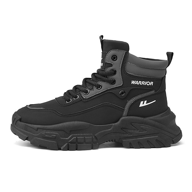 WARRIOR Ботинки Martin мужские, цвет: черный, серый/серый, черный/земляно-желтый, черный
WARRIOR Ботинки Martin мужские, цвет: черный, серый/серый, черный/земляно-желтый, черный