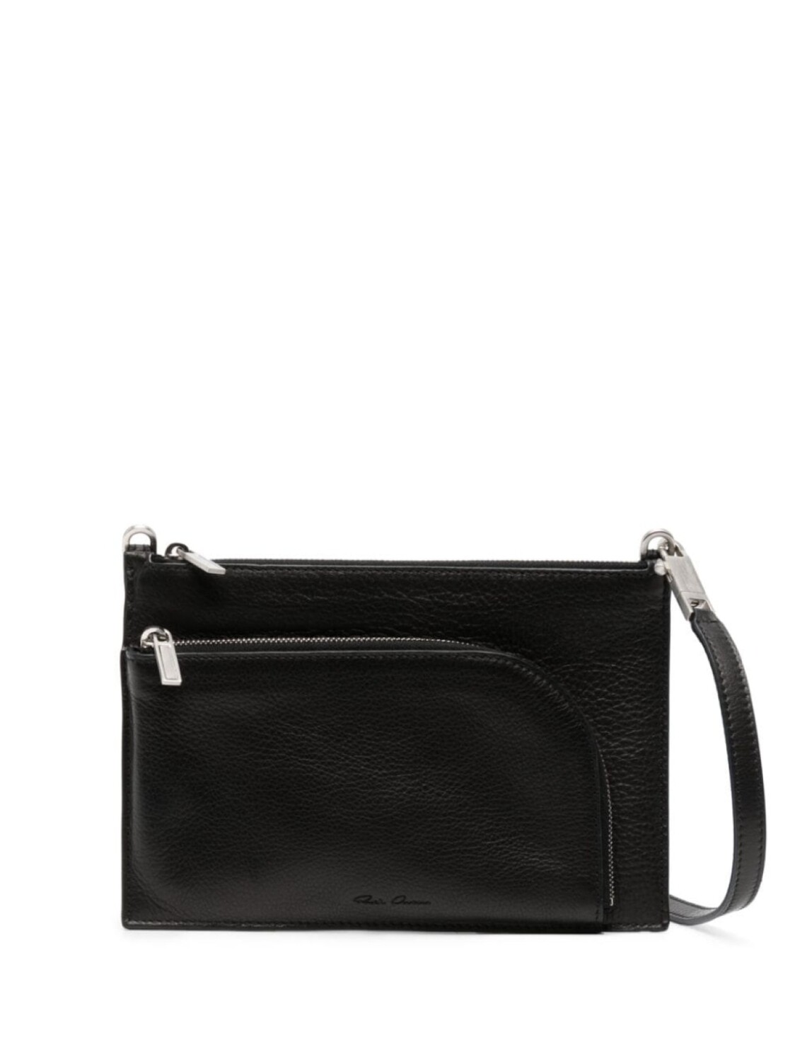 Клатч с тисненым логотипом Rick Owens, черный
Клатч с тисненым логотипом Rick Owens, черный