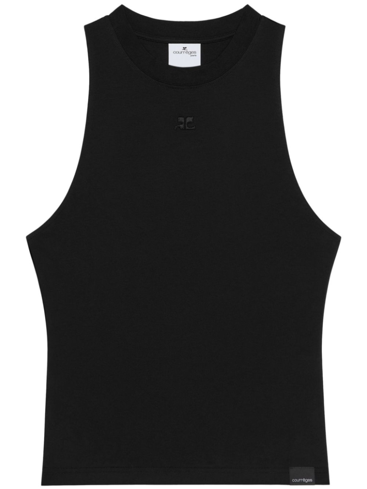 Courrèges топ с аппликацией, черный
Courrèges топ с аппликацией, черный