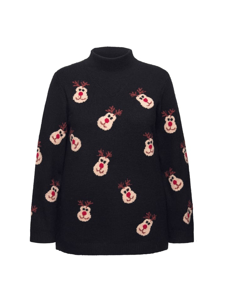 Пуловер Ulla Popken Pullover, черный
Пуловер Ulla Popken Pullover, черный