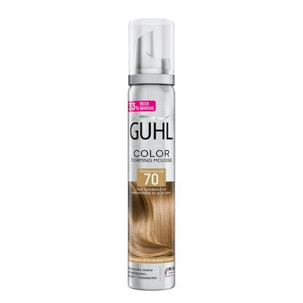 Пенящийся мусс для окрашивания волос Color Foaming Mousse 70 Medium Blonde - Лечение окрашивания волос Guhl
Пенящийся мусс для окрашивания волос Color Foaming Mousse 70 Medium Blonde - Лечение окрашивания волос Guhl