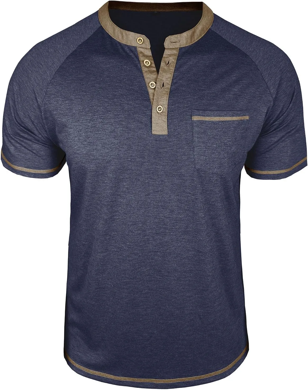 Мужская футболка Henley с коротким рукавом Cambkatl
Мужская футболка Henley с коротким рукавом Cambkatl